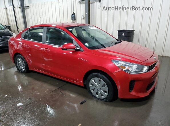 3KPA24AD6LE311869 2020 KIA RIO Red წინა მარჯვენა