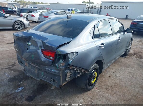 3KPA24AD7LE266294 2020 KIA RIO Gray Trasero derecho