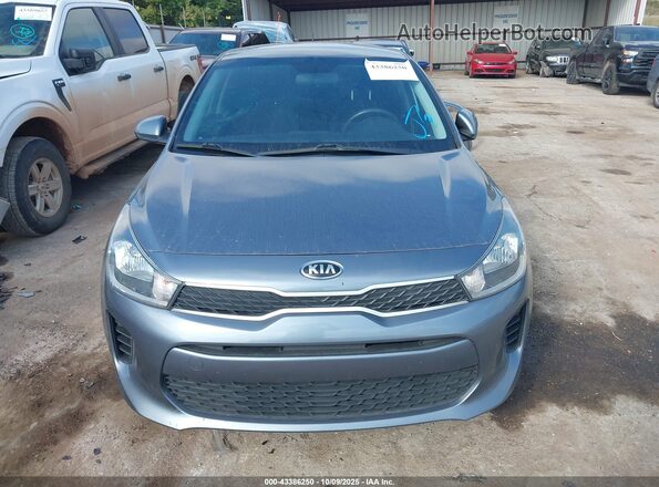 3KPA24AD7LE266294 2020 KIA RIO Gray Vista interior trasera