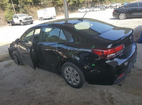 3KPA24AD7LE276808 2020 KIA RIO Black უკანა მარცხენა