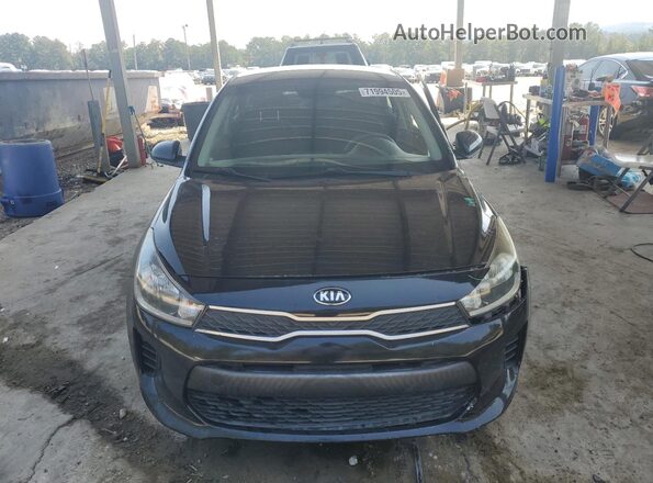 3KPA24AD7LE276808 2020 KIA RIO Black წინა ხედი