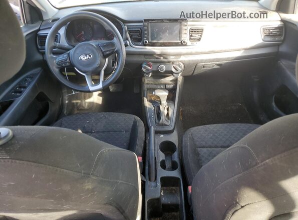 3KPA24AD7LE320144 2020 KIA RIO Silver წინა პანელის ხედი