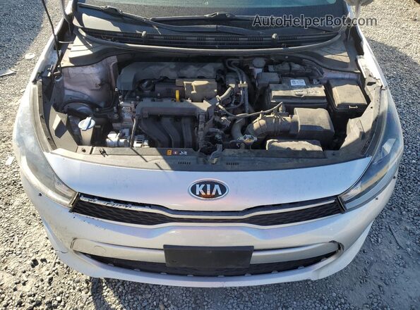 3KPA24AD7LE320144 2020 KIA RIO Silver უკანა სალონის ხედი