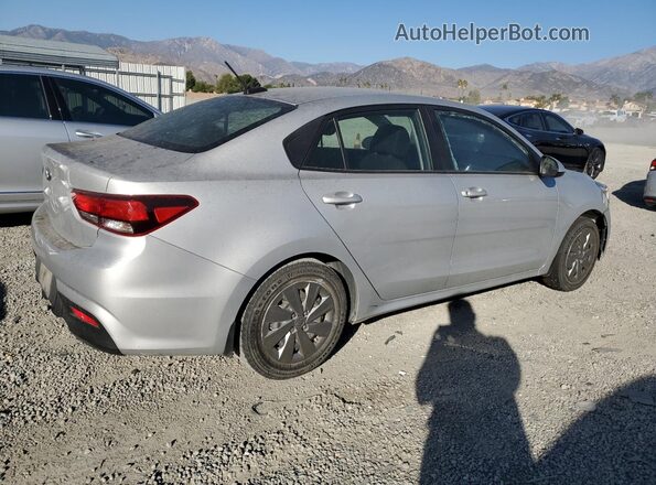 3KPA24AD7LE320144 2020 KIA RIO Silver უკანა მარჯვენა