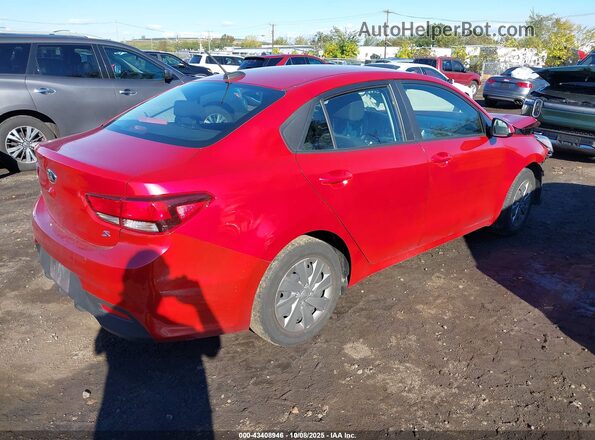 3KPA24AD7LE328129 2020 KIA RIO Red Trasero derecho
