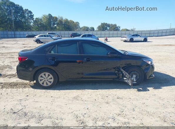 3KPA24AD7LE349918 2020 KIA RIO Black Vista interior trasera