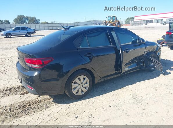 3KPA24AD7LE349918 2020 KIA RIO Black Trasero derecho