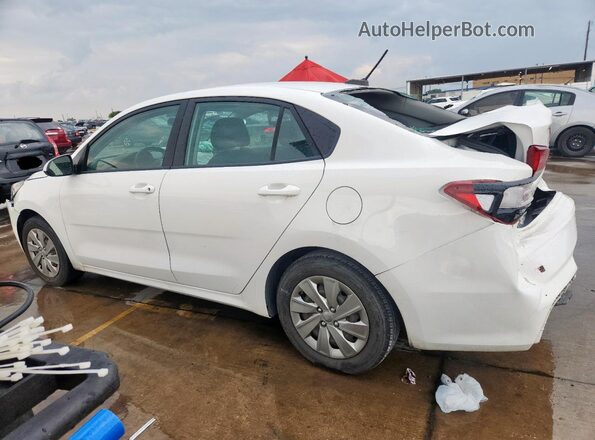 3KPA24AD7LE359283 2020 KIA RIO White უკანა მარცხენა
