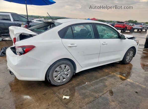 3KPA24AD7LE359283 2020 KIA RIO White უკანა მარჯვენა