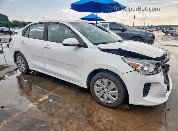 3KPA24AD7LE359283 2020 KIA RIO White წინა მარჯვენა