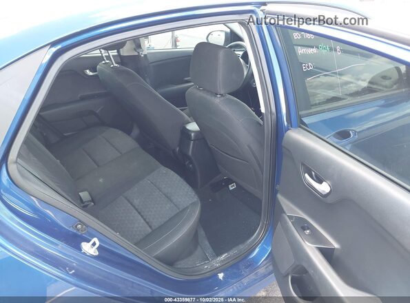 3KPA24AD8LE256339 2020 KIA RIO Blue VIN sticker view