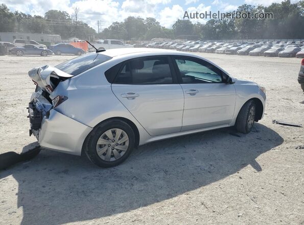 3KPA24AD8LE298705 2020 KIA RIO Silver Tył prawy
