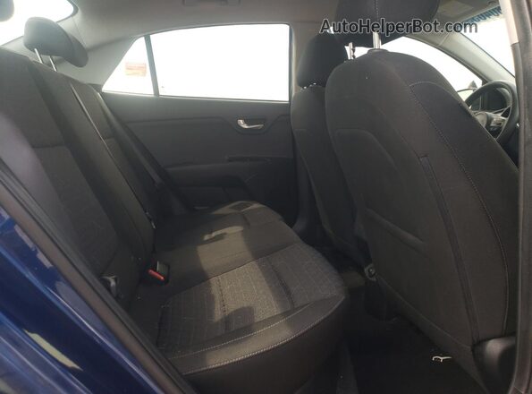3KPA24AD8LE349149 2020 KIA RIO Синий Вид задних сидений