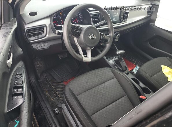 3KPA24AD9LE297689 2020 KIA RIO Black Vista del salpicadero