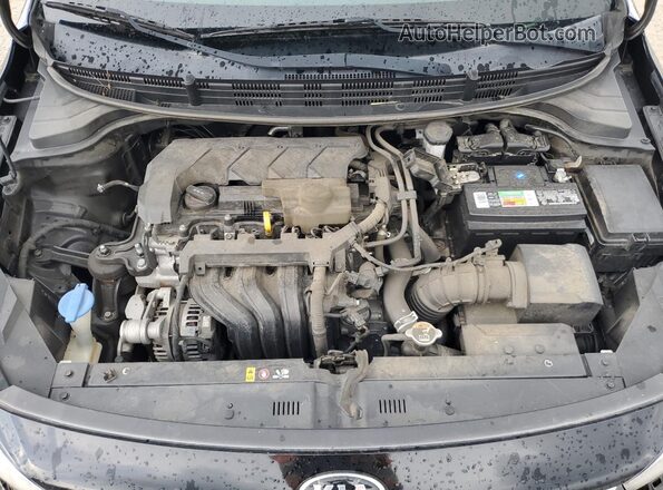 3KPA24AD9LE297689 2020 KIA RIO Black Vista interior trasera