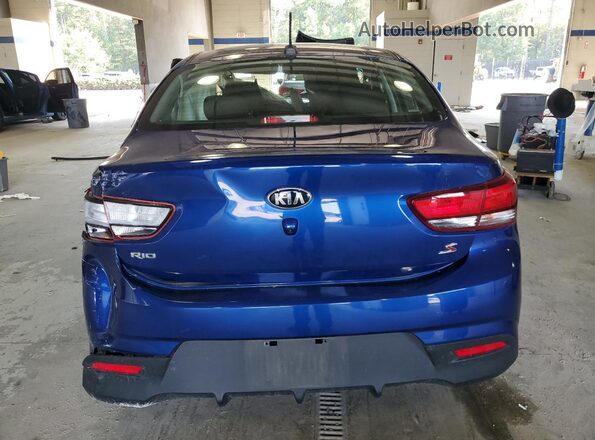 3KPA24AD9LE320274 2020 KIA RIO Blue Հետևի տեսք