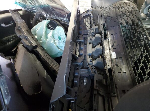 3KPA24AD9LE320274 2020 KIA RIO Blue Առջևի վահանակի տեսք