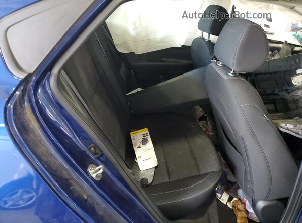 3KPA24AD9LE320274 2020 KIA RIO Blue Հետևի նստատեղերի տեսք
