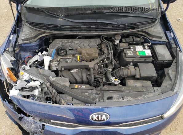3KPA24AD9LE337169 2020 KIA RIO Blue Սալոնի հետևի տեսք