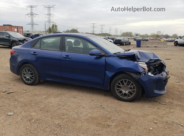 3KPA24AD9LE337169 2020 KIA RIO Blue Առջևի աջ