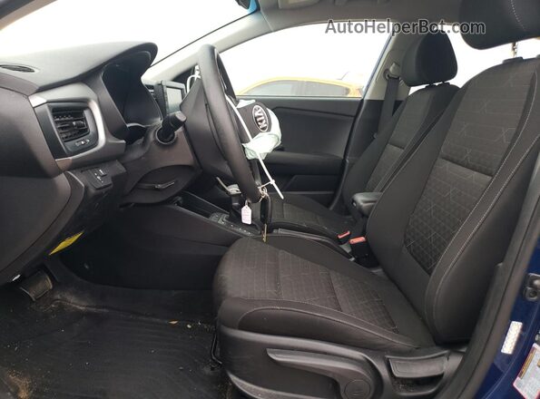 3KPA24AD9LE337169 2020 KIA RIO Blue Սալոնի դիմացի տեսք
