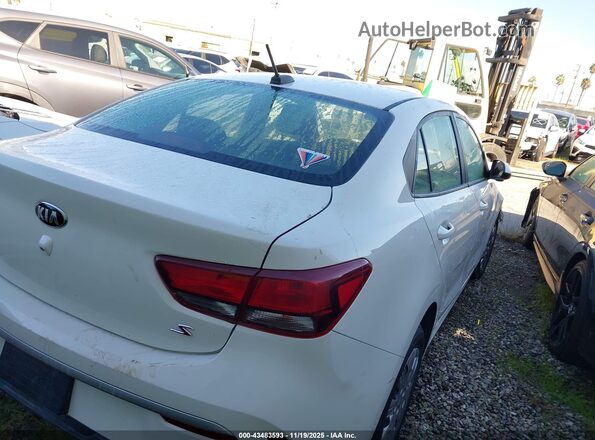3KPA24AD9ME374174 2021 KIA RIO White უკანა მარჯვენა