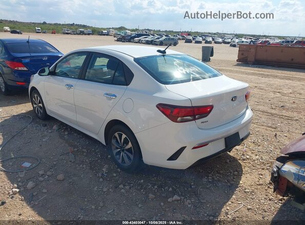 3KPA24AD9ME397390 2021 KIA RIO White Հետևի ձախ