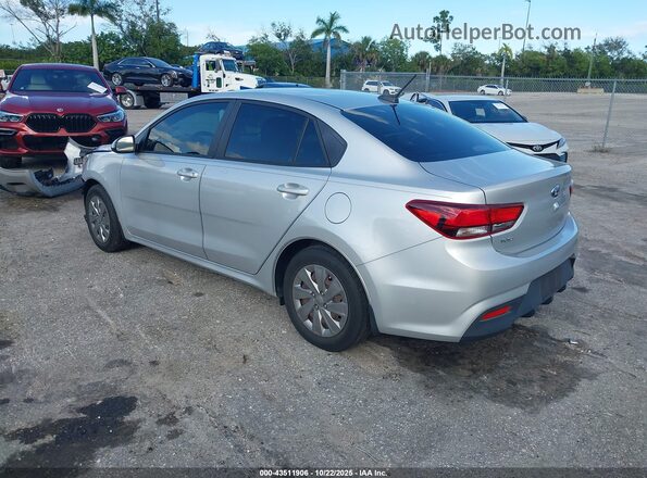 3KPA24ADXLE256407 2020 KIA RIO Silver Задня ліва чверть