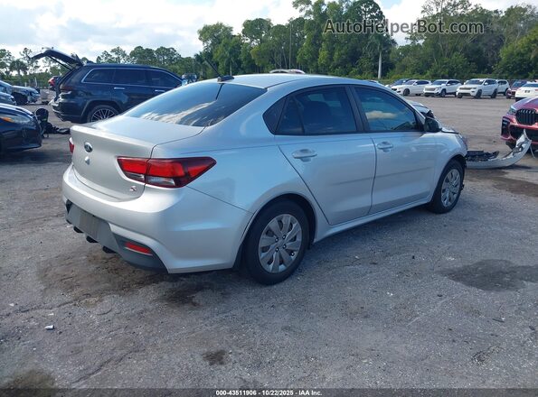 3KPA24ADXLE256407 2020 KIA RIO Silver Задня права чверть