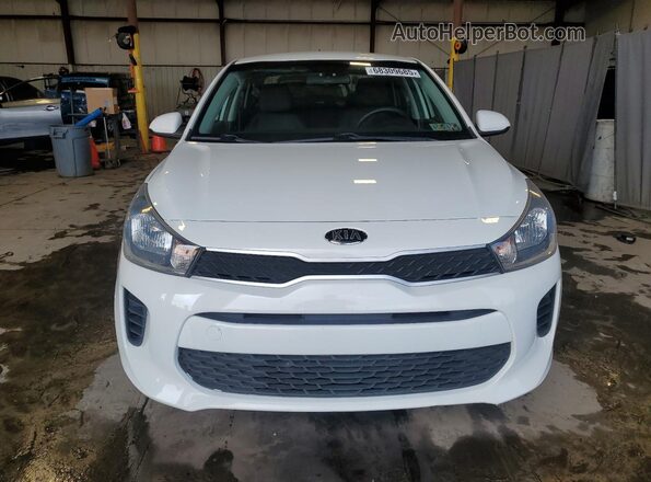 3KPA24ADXLE275460 2020 KIA RIO White Front view