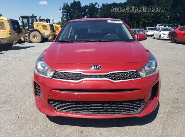 3KPA24ADXLE344082 2020 KIA RIO Red Вид спереду