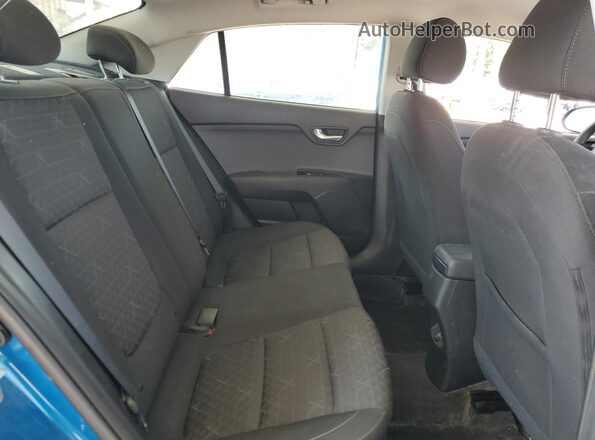 3KPA24ADXPE551707 2023 KIA RIO Blue Rear seats view