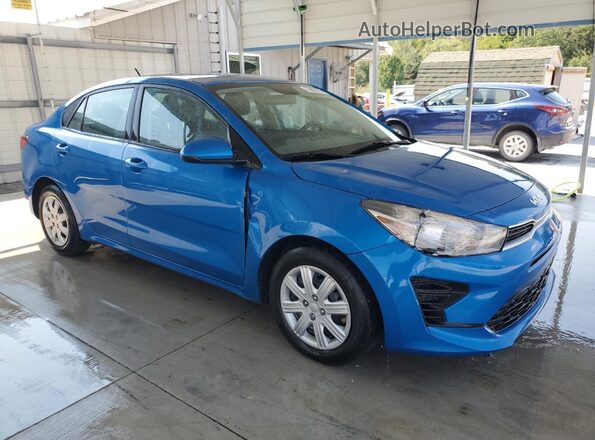 3KPA24ADXPE551707 2023 KIA RIO Blue 