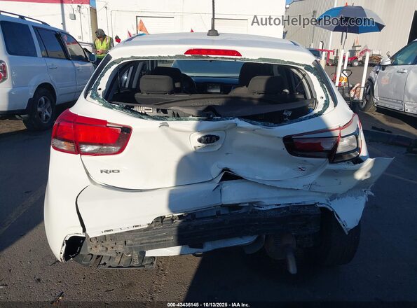 3KPA25AB2KE232895 2019 KIA RIO 5-DOOR White Vista frontal