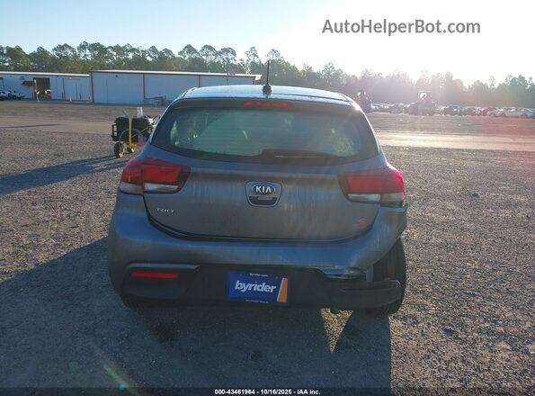 3KPA25ABXKE209767 2019 KIA RIO 5-DOOR Gray 