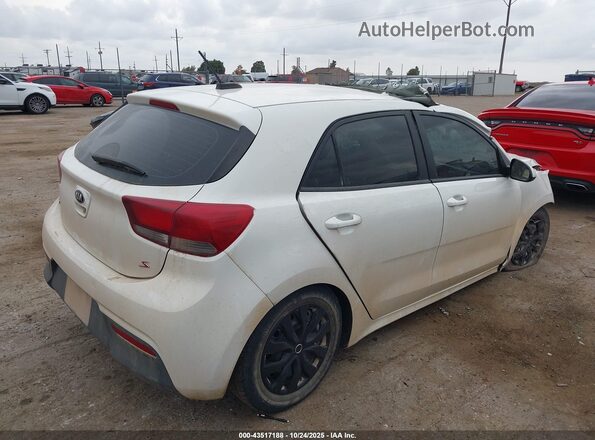 3KPA25AD1LE348964 2020 KIA RIO 5-DOOR White Trasero derecho