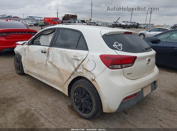 3KPA25AD1LE348964 2020 KIA RIO 5-DOOR White Trasero izquierdo