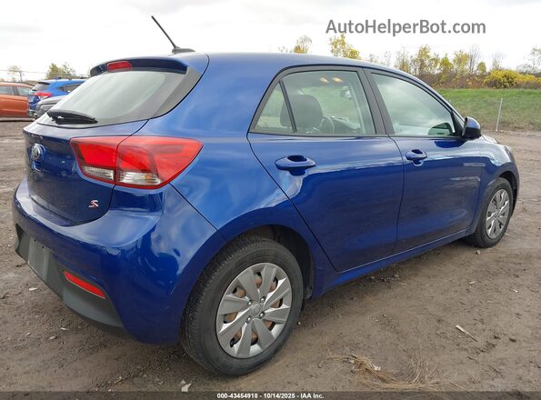 3KPA25AD2LE352182 2020 KIA RIO 5-DOOR Синий Задняя правая четверть