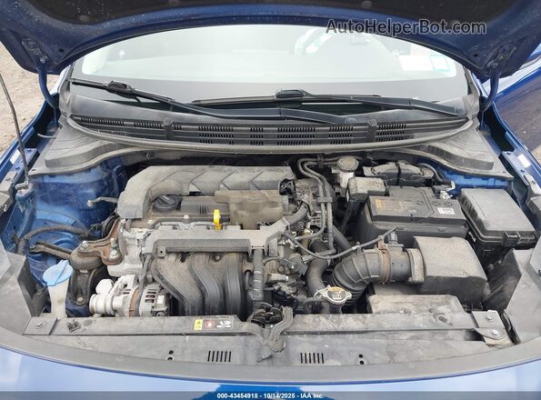 3KPA25AD2LE352182 2020 KIA RIO 5-DOOR Синий Вид сзади