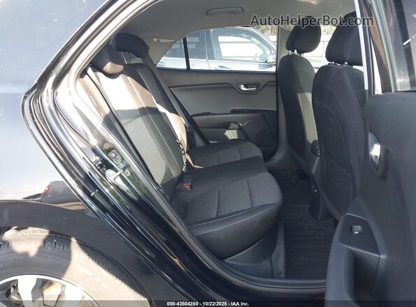 3KPA25AD2PE627281 2023 KIA RIO 5-DOOR Black Vista de la etiqueta del VIN