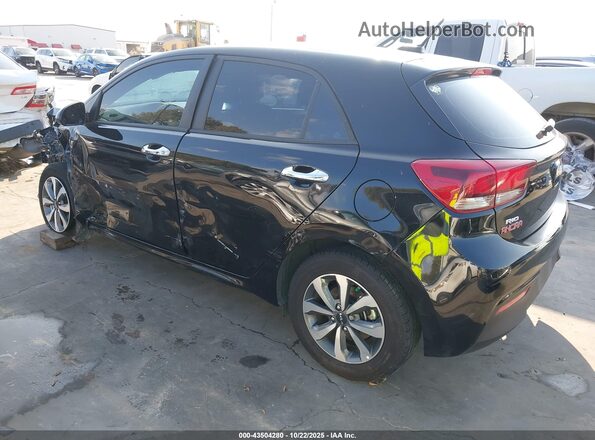 3KPA25AD2PE627281 2023 KIA RIO 5-DOOR Black Trasero izquierdo