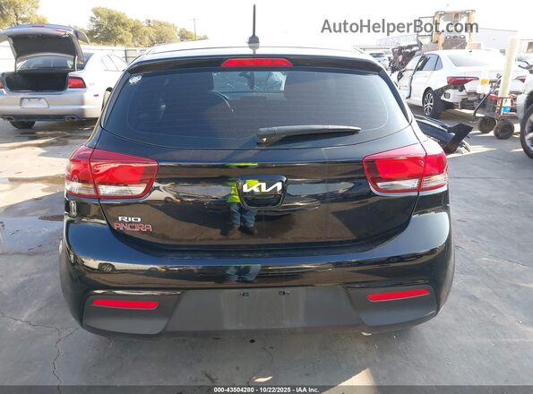 3KPA25AD2PE627281 2023 KIA RIO 5-DOOR Black 