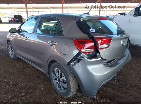 3KPA25AD4PE541048 2023 KIA RIO 5-DOOR Gray Trasero izquierdo