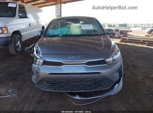 3KPA25AD4PE541048 2023 KIA RIO 5-DOOR Gray Vista del cuadro de instrumentos