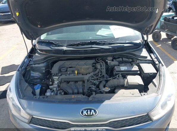 3KPA25AD5LE333528 2020 KIA RIO 5-DOOR Gray Հետևի տեսք