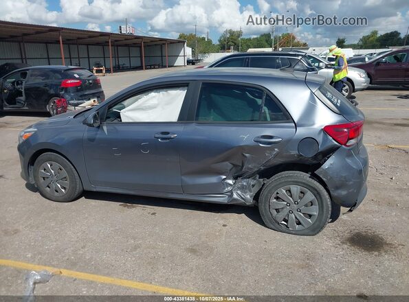 3KPA25AD5LE333528 2020 KIA RIO 5-DOOR Gray Սալոնի 360 աստիճան տեսք