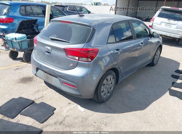 3KPA25AD5LE333528 2020 KIA RIO 5-DOOR Gray Հետևի աջ