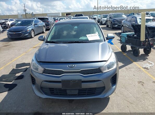 3KPA25AD5LE333528 2020 KIA RIO 5-DOOR Gray Սարքավորումների վահանակի տեսք
