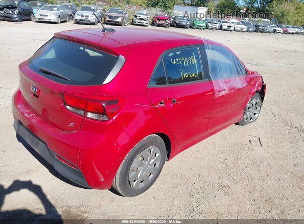 3KPA25AD5LE348210 2020 KIA RIO 5-DOOR Красный Задняя правая четверть