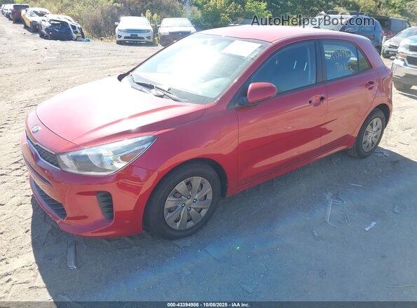 3KPA25AD5LE348210 2020 KIA RIO 5-DOOR Красный Передняя левая четверть